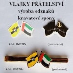Výroba odznaků Státní vlajky přátelství - Odznáčky - Kravatové spony - Manžetové knoflíčky
