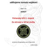 Pohansky-pes - certifikat - udeleni-krize-veliteli - Za-vernost-px800